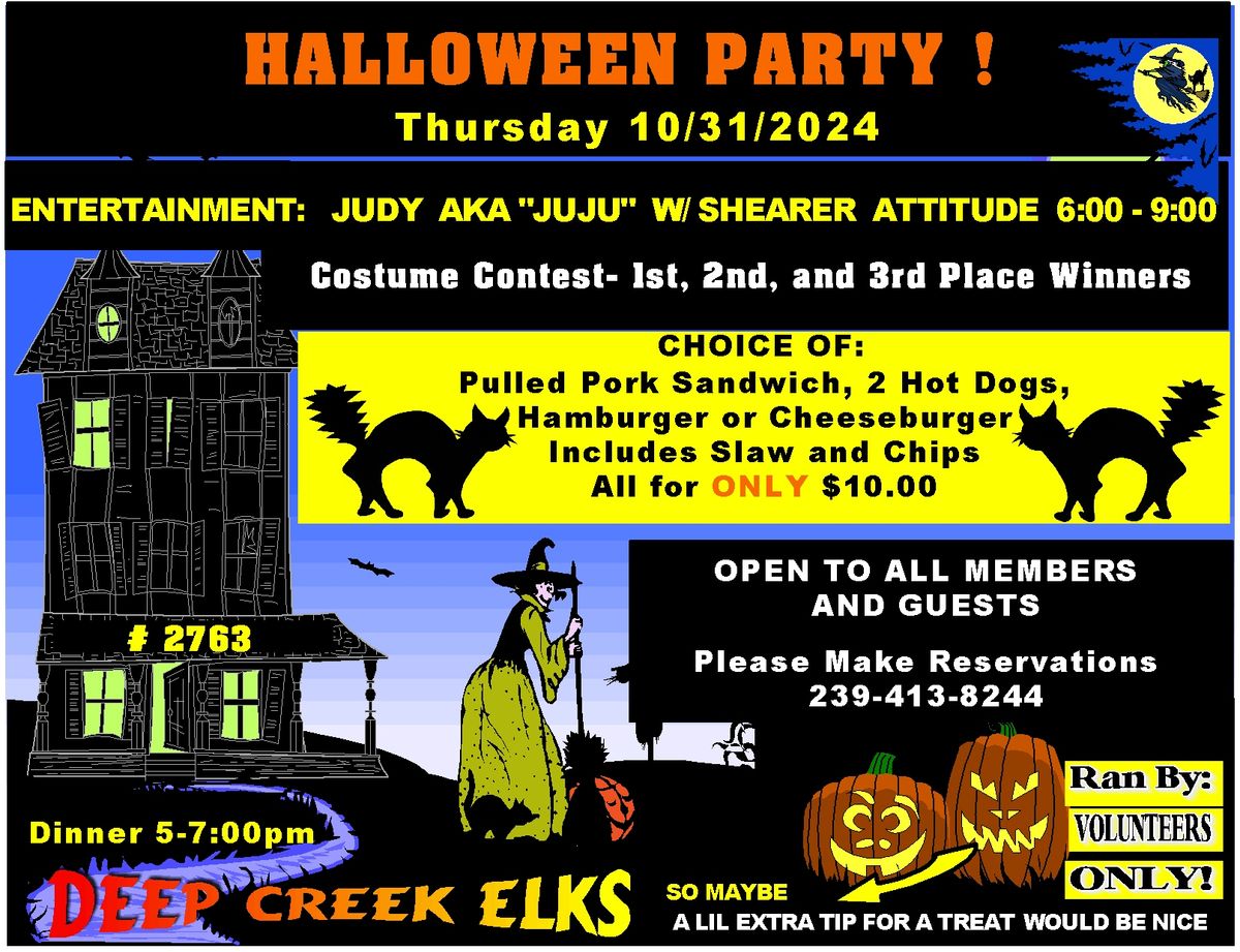 DEEP CREEK HALLOWEEN PARTY 2024 1133 Capricorn Blvd., Punta Gorda, FL