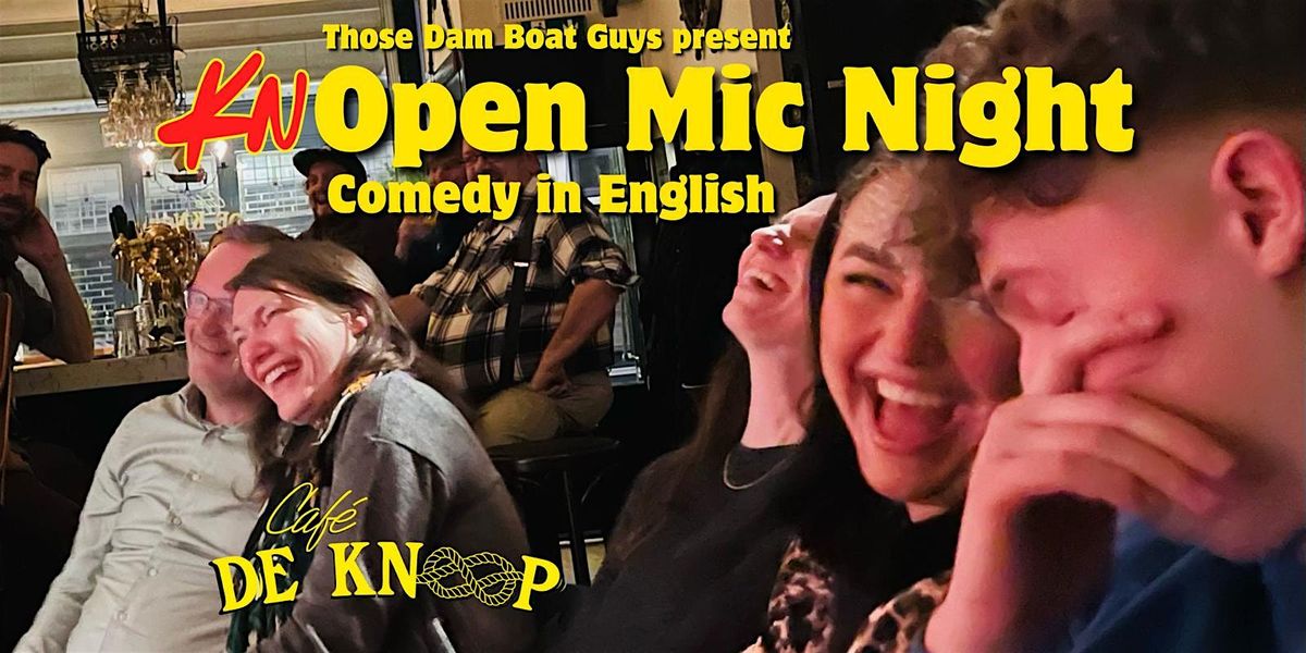 Amsterdam Stand-Up Comedy | Live English Show | Cafe de Knoop