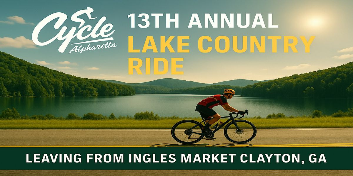 Cycle Alpharetta 14th Annual Lake Country Ride at Ingles Market ...