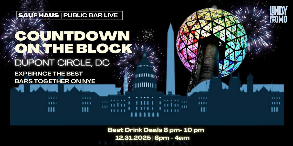 NYE Countdown On The Block - Dupont Circle