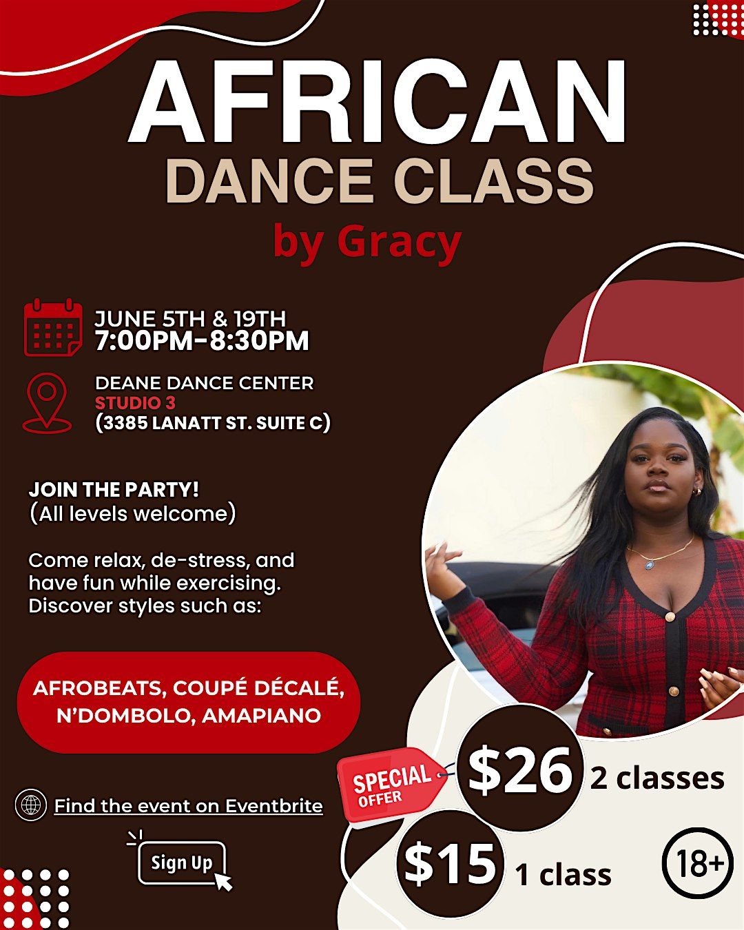 African Dance Class By Gracy