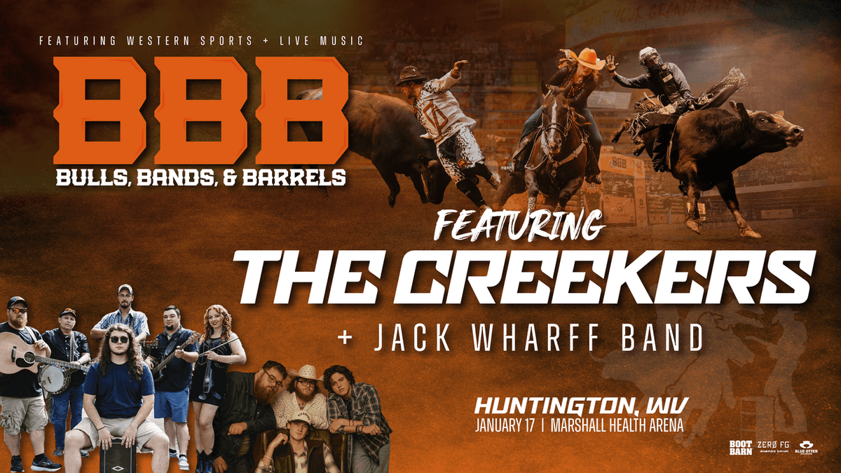 Bulls, Bands & Barrels with The Creekers and The Jack Wharff Band