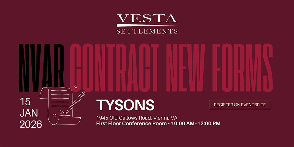 New Forms - Tysons