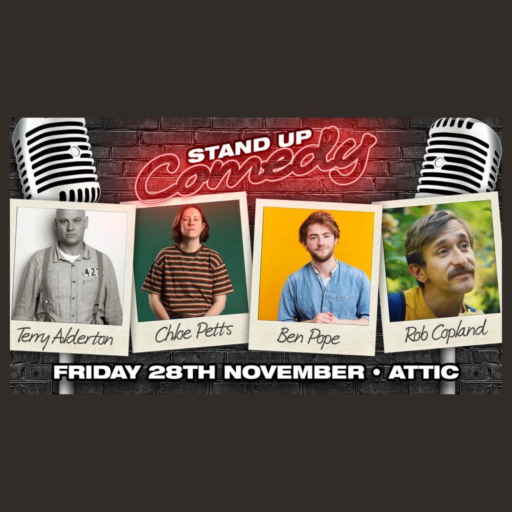 Stand Up Comedy in Southampton not 1 but 4 Headline Comedians