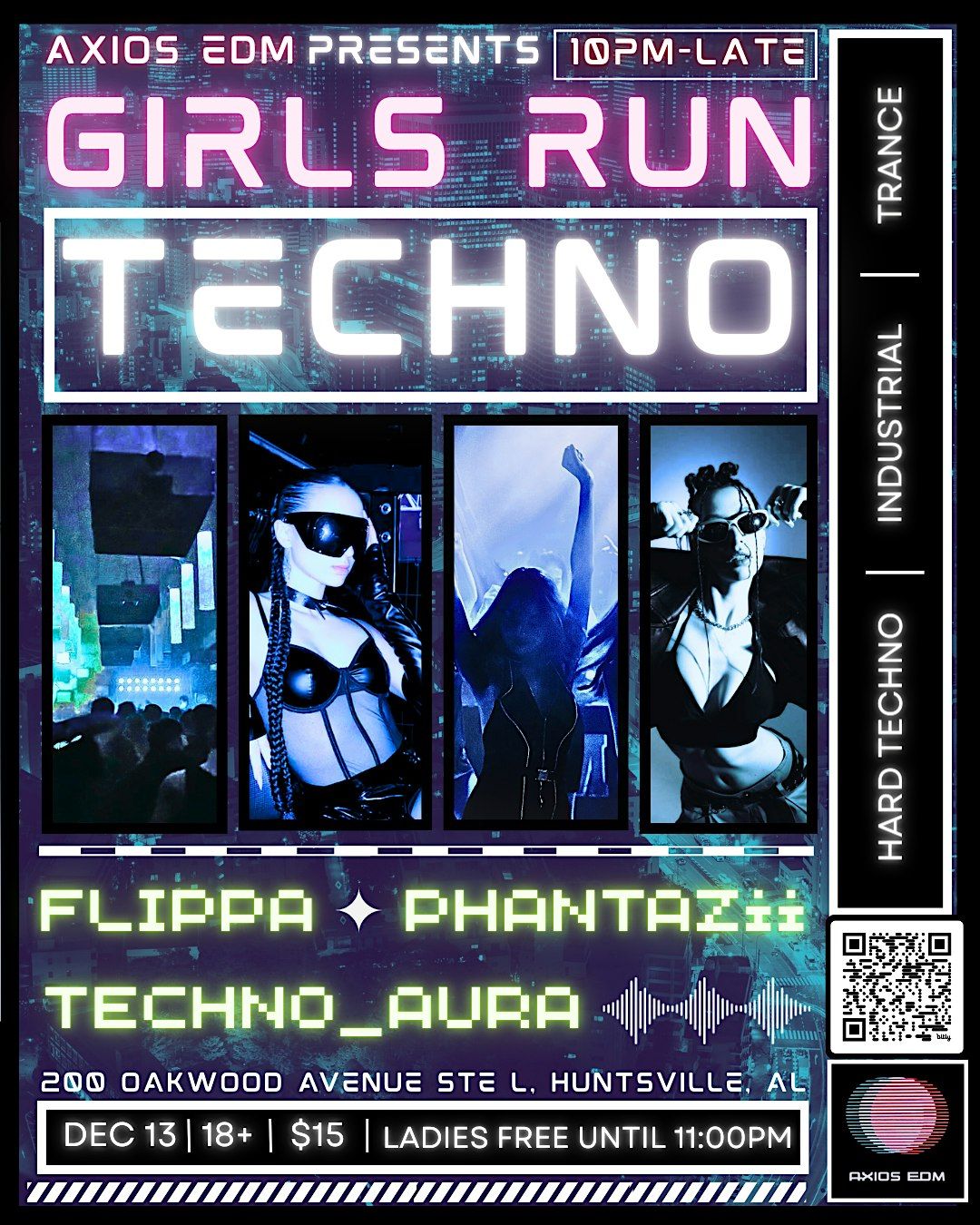 AXIOS EDM PRESENTS: GIRLS RUN TECHNO