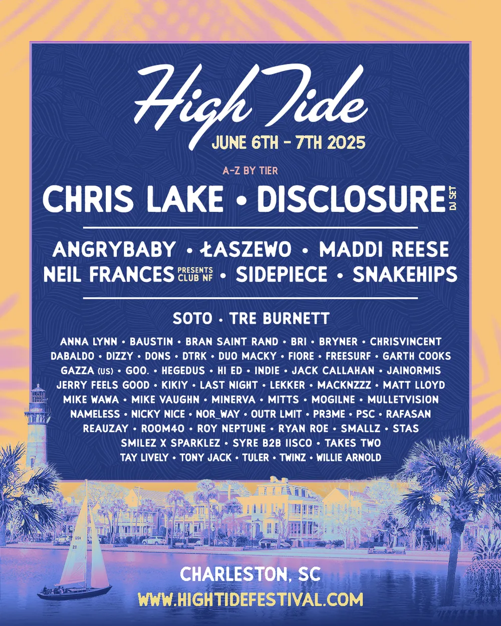 High Tide Festival - 2 Day Pass at Riverfront Park North Charleston