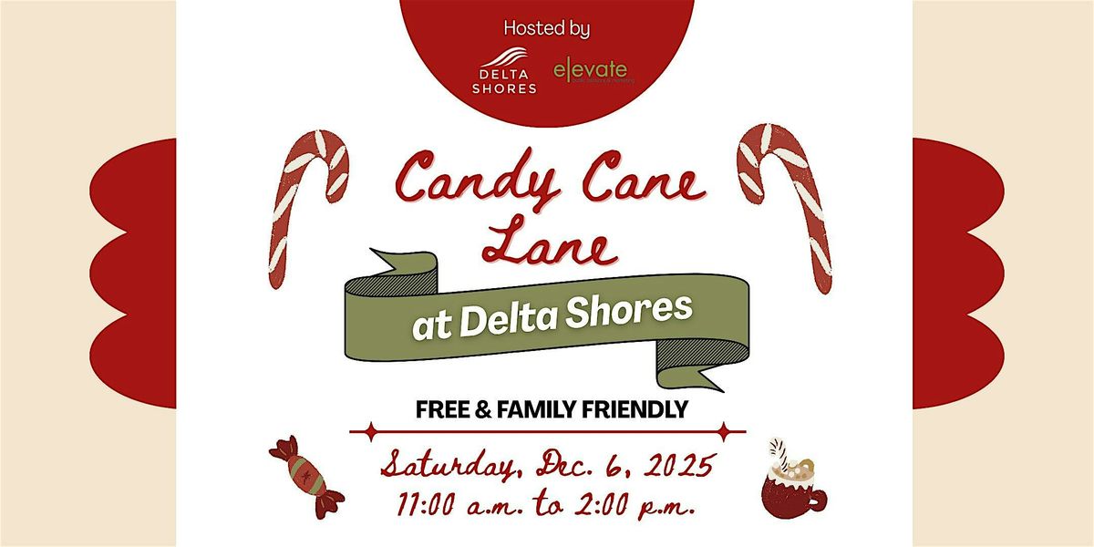 Candy Cane Lane at Delta Shores