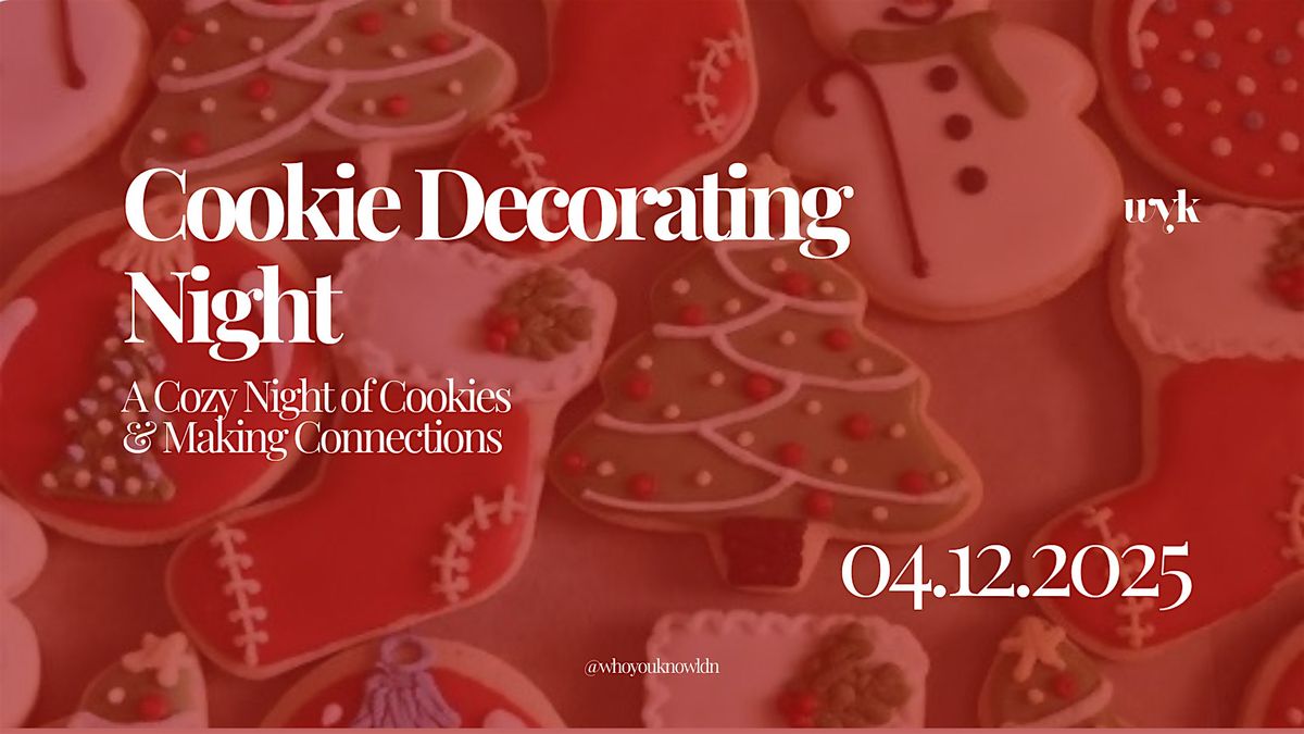 Holiday Cookie Decorating Night