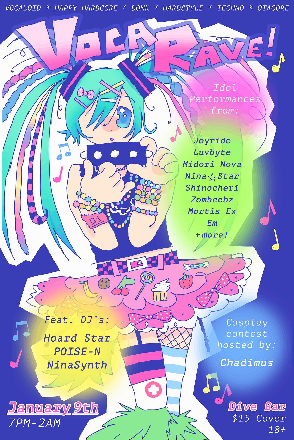 VRC Presents: VOCA RAVE!!