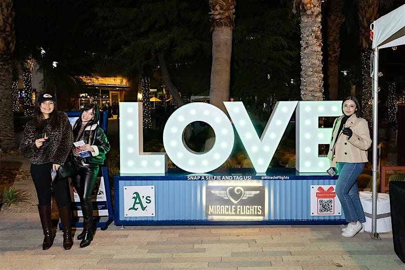 Miracle Flights Lighting Ceremony