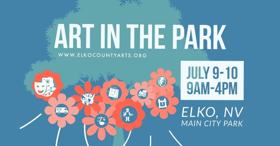 Art in the Park 2022 Elko, Nevada July 9 to July 10