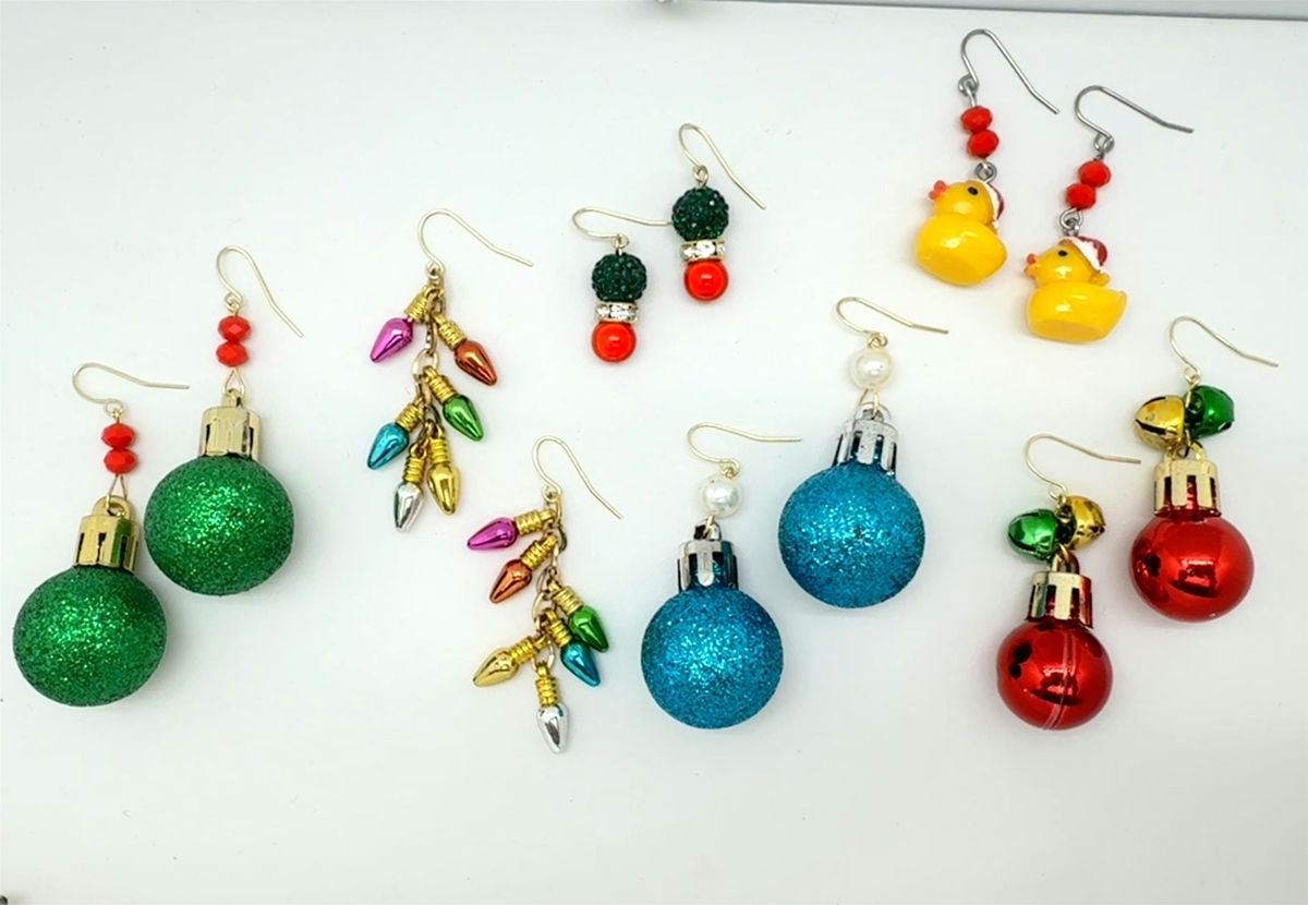 Workshop: Holiday Earrings