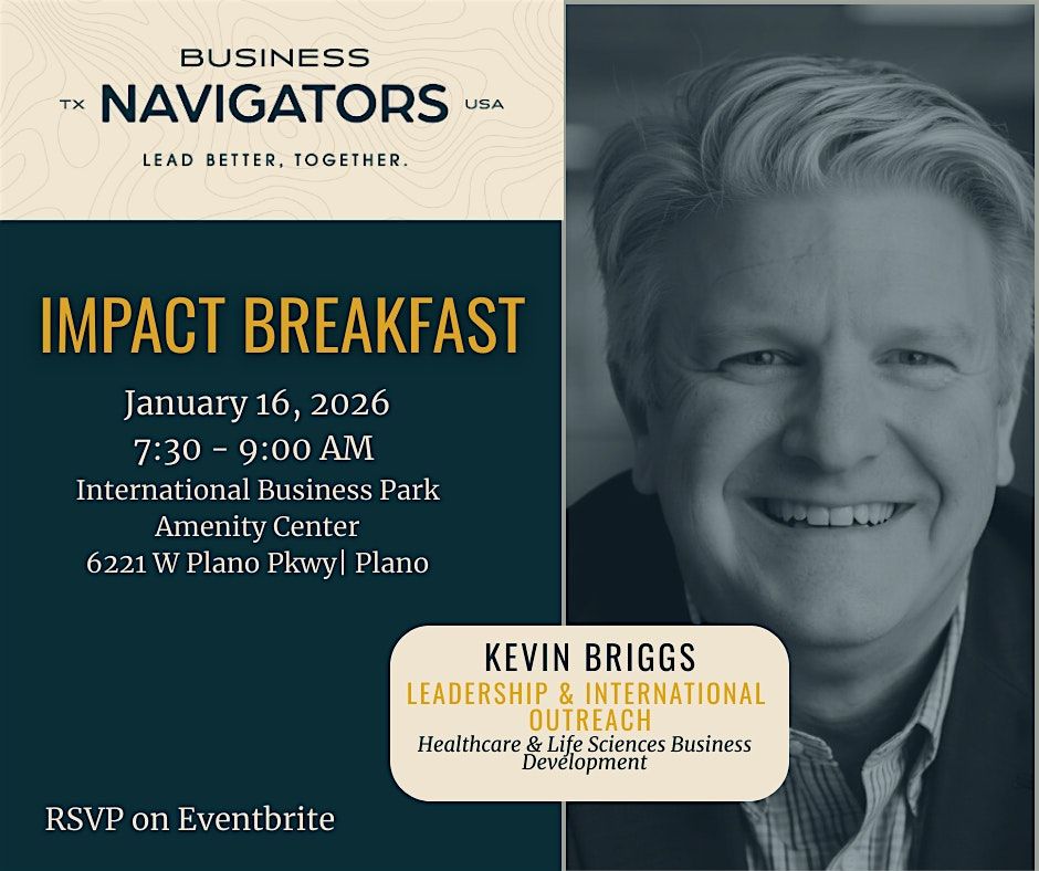 January 16th - Impact Breakfast