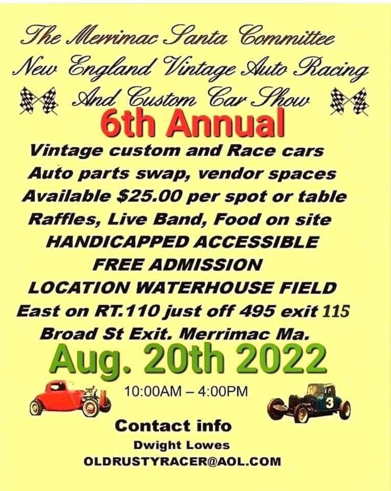 Merrimac Santa committee-Car Show 6th Annual | Merrimac, Massachusetts