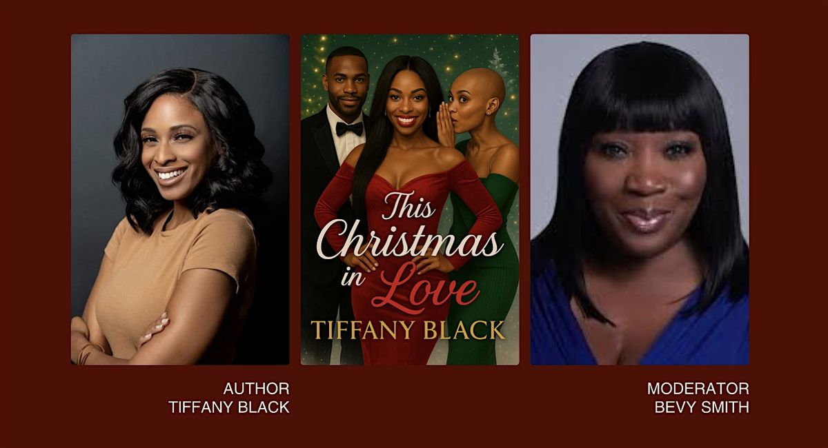 Tiffany Black's This Christmas in Love Book Signing Moderated by Bevy Smith