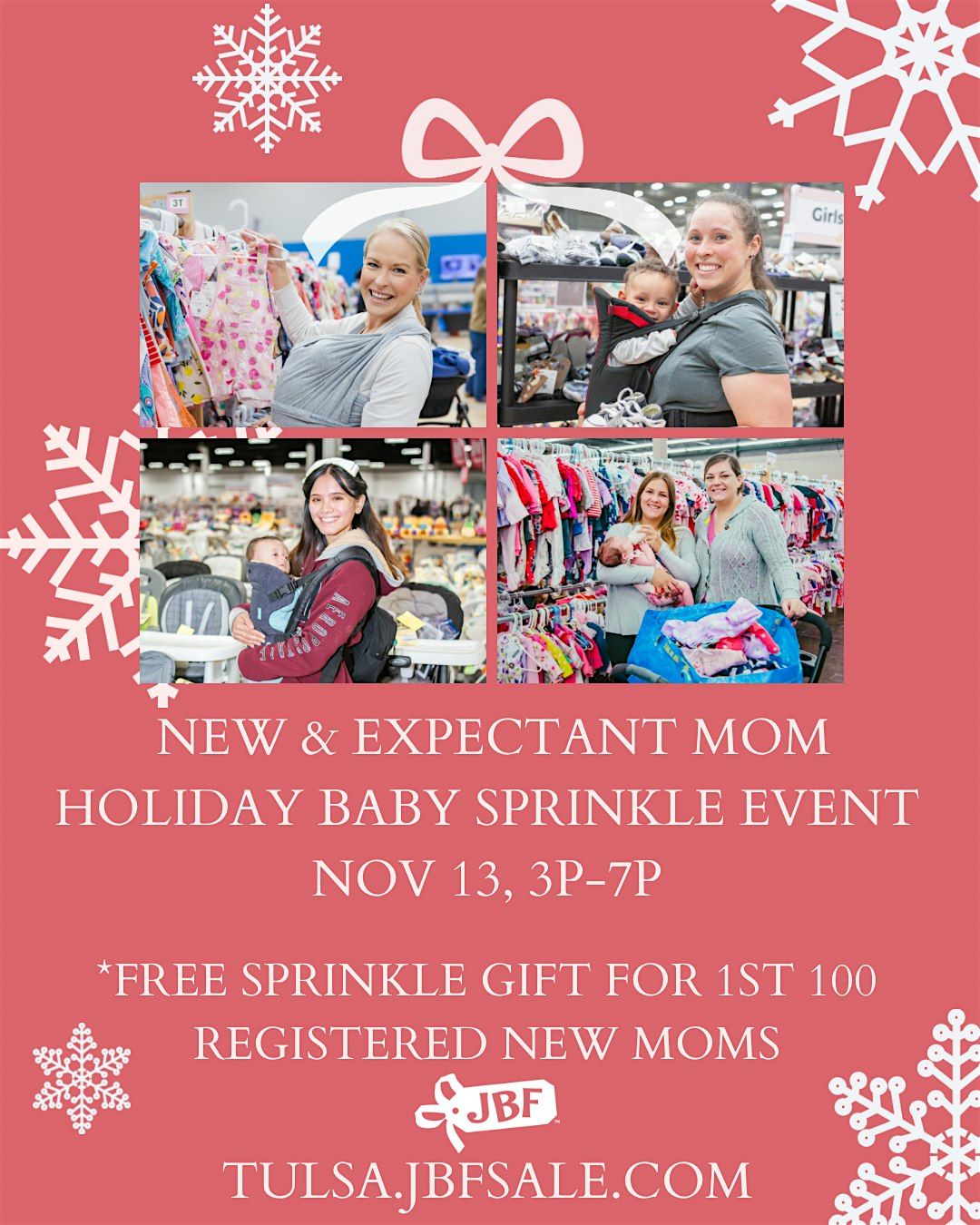 BUMP & BABIES:  New\/Expectant MOM Holiday Baby Sprinkle, 3p-6p