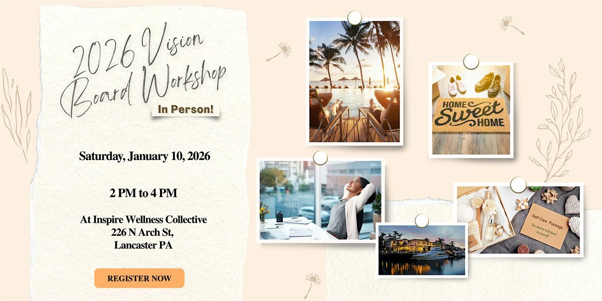 2026 Vision Board Workshop