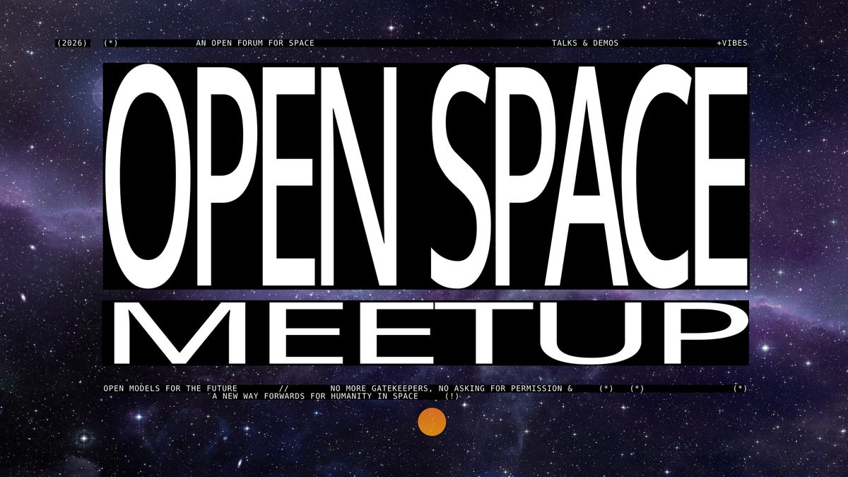 Open Space Meetup MCR - May '26 Edition