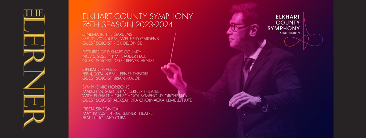 Elkhart County Symphony at The Lerner Theatre
