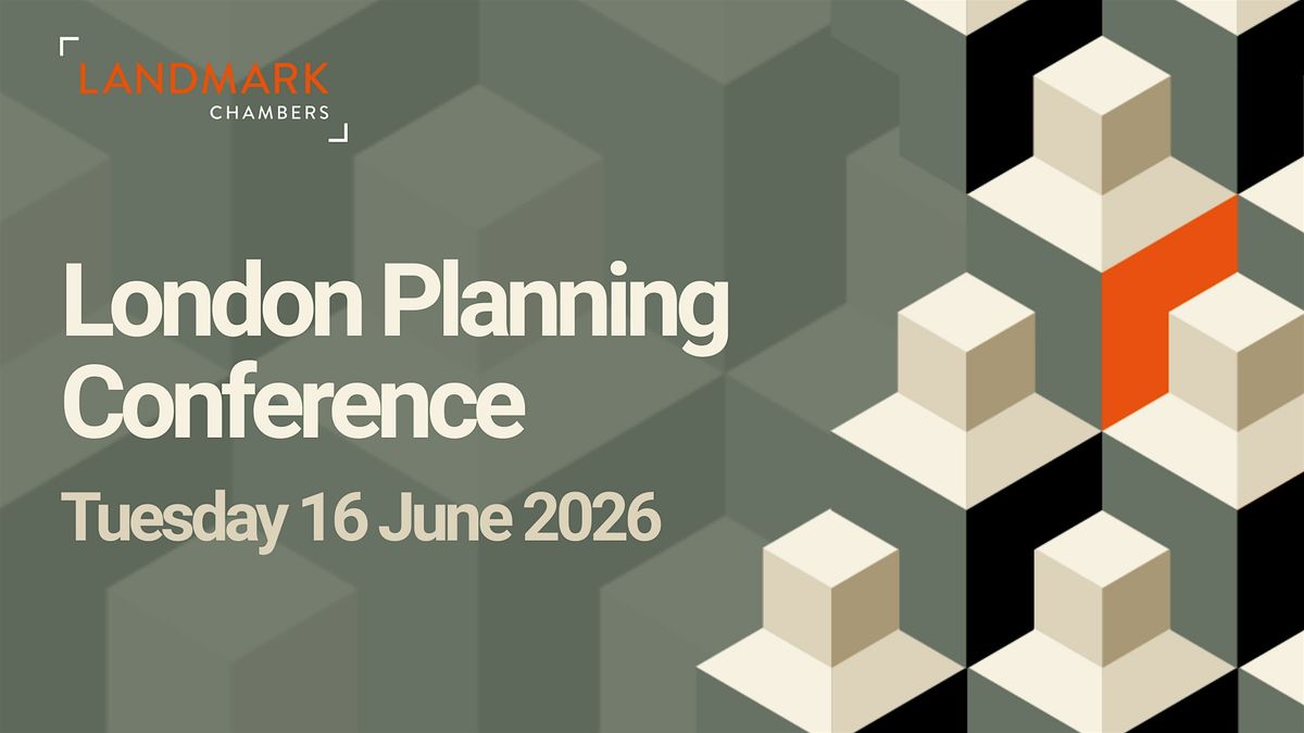 London Planning Conference 2026
