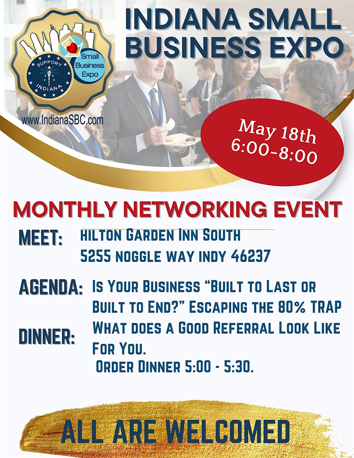 May's Event Hosted by Indiana Small Business Expo
