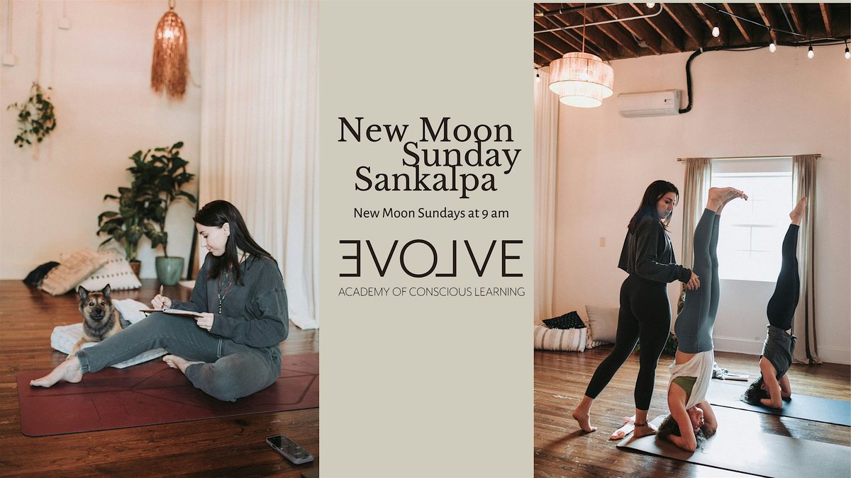 New Moon  Sankalpa: Intention, Yoga & Embodiment with Mishiah