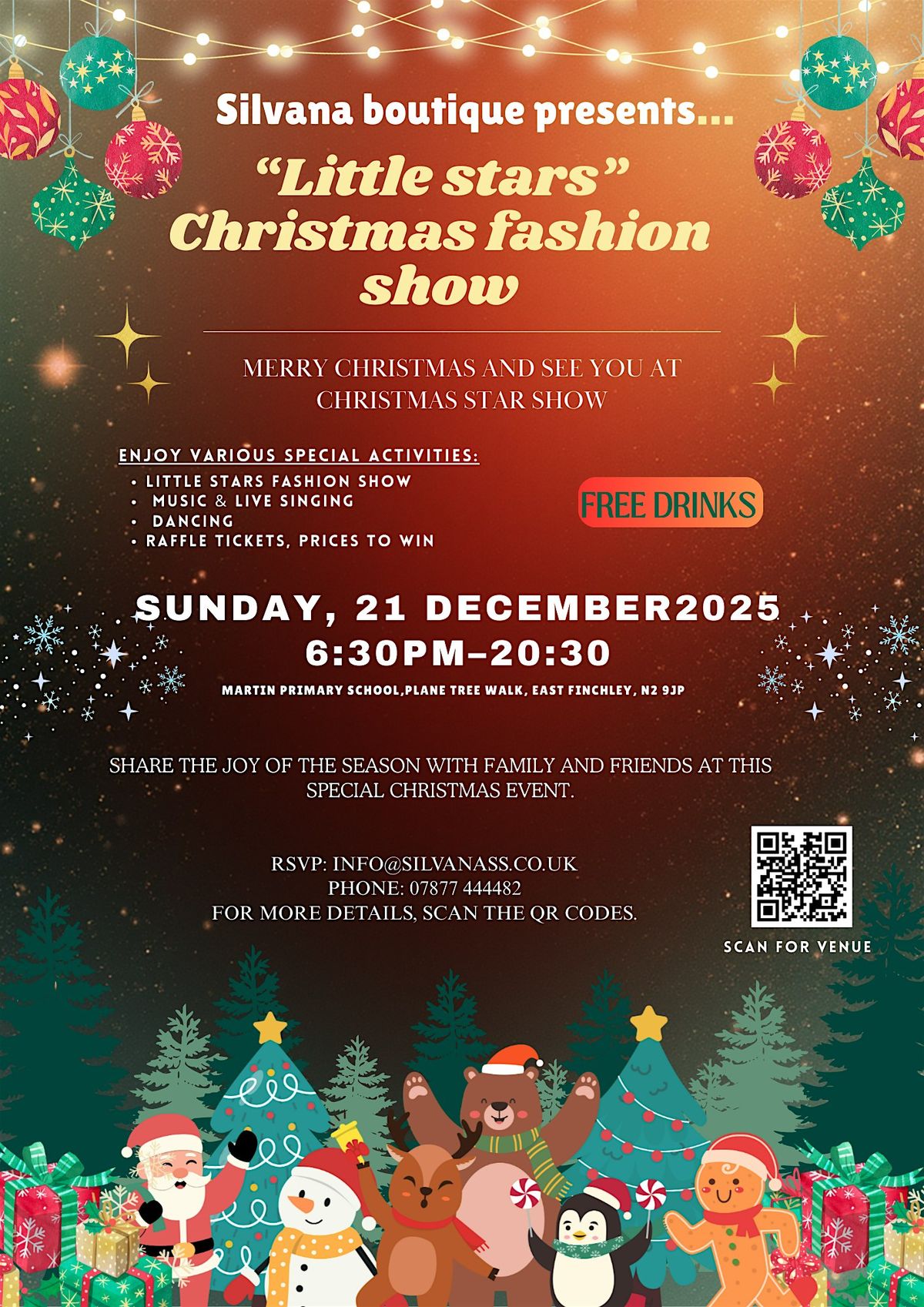 Little Stars Christmas Fashion Show 2025