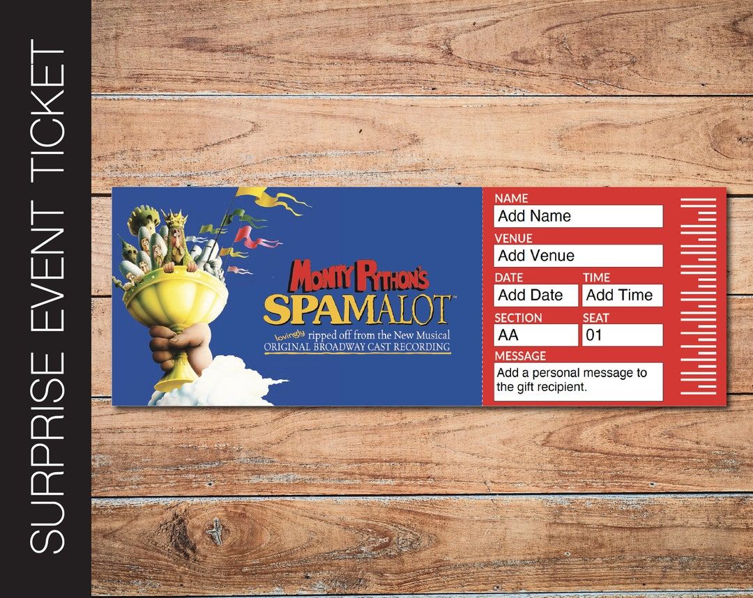 Spamalot at Buell Theatre