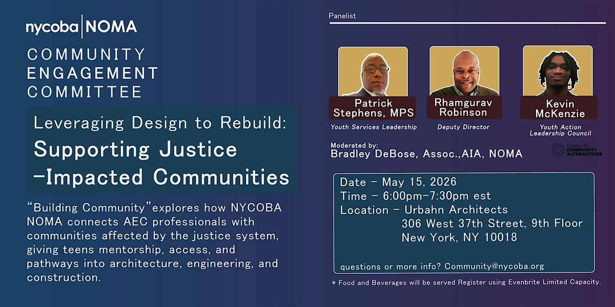 Leveraging Design to Rebuild: Supporting Justice-Impacted Communities