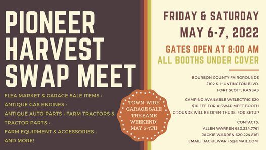 Pioneer Harvest Swap Meet