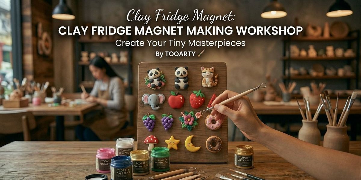 Moulding Memories: Clay Fridge Magnets Workshop