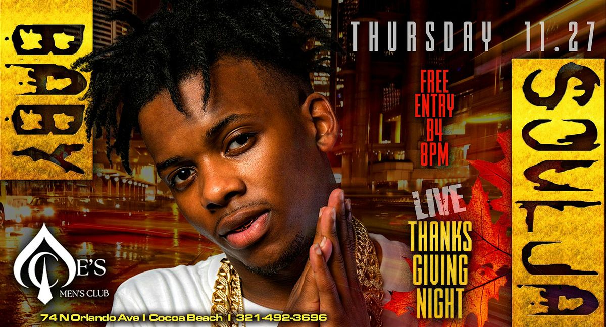 Thanksgiving Party | Baby Soulja Live | Aces Men\u2019s Club