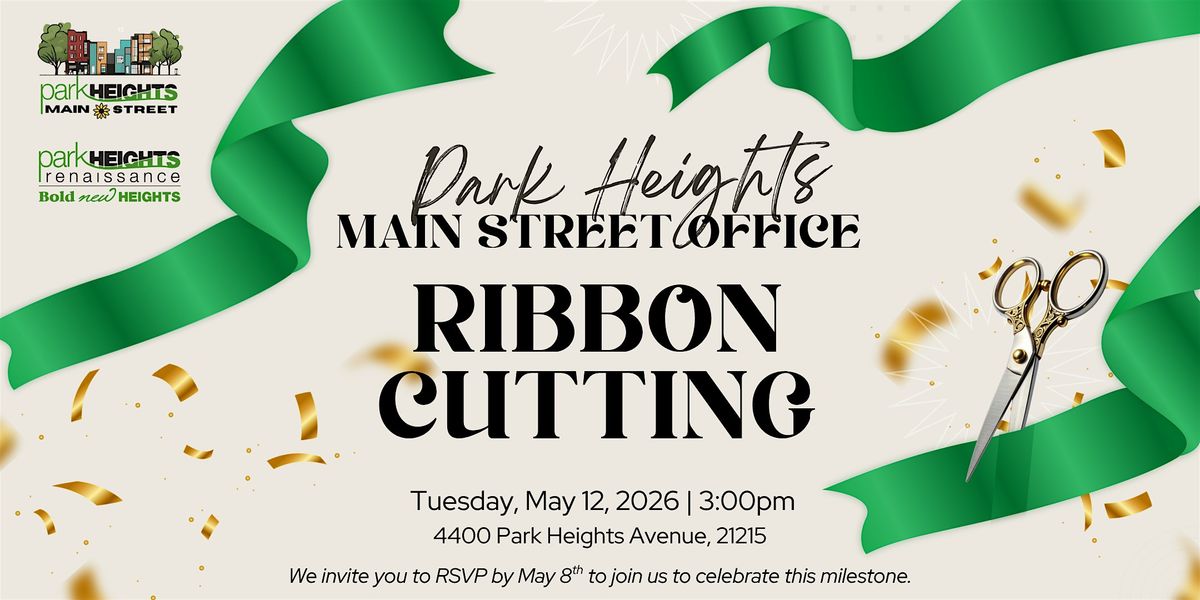 Park Heights Main Street Office Ribbon Cutting