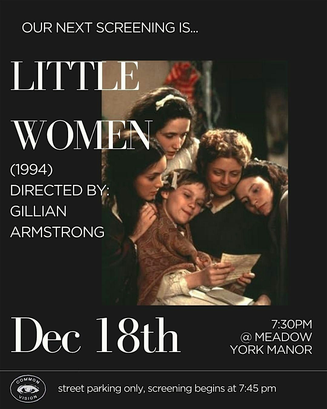 Common Vision Film Club Presents: Little Women