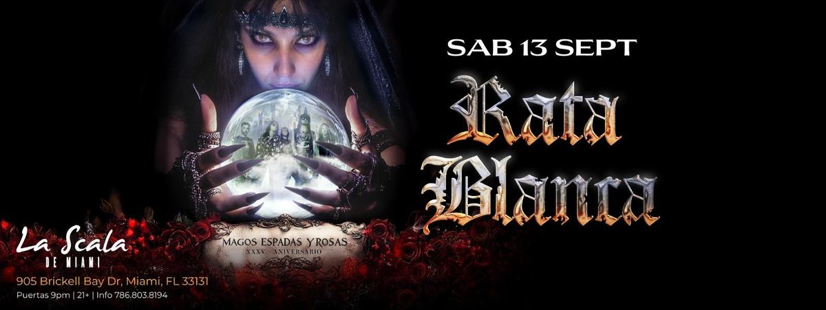 RATA BLANCA EN MIAMI