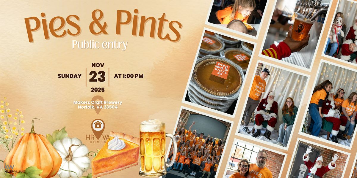 Pies & Pints 2025: HRVA Homes| PUBLIC