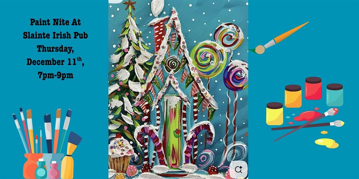 Paint Nite at Slainte Irish Pub