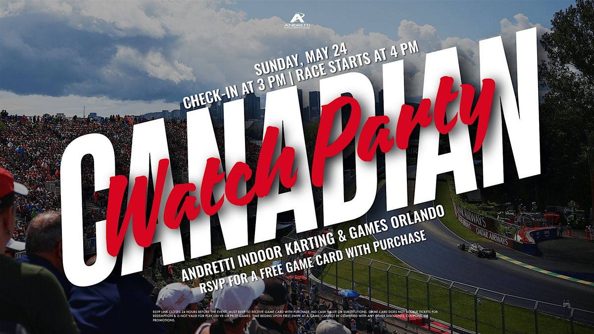 Andretti Orlando: 5.24 Grand Prix Watch Party