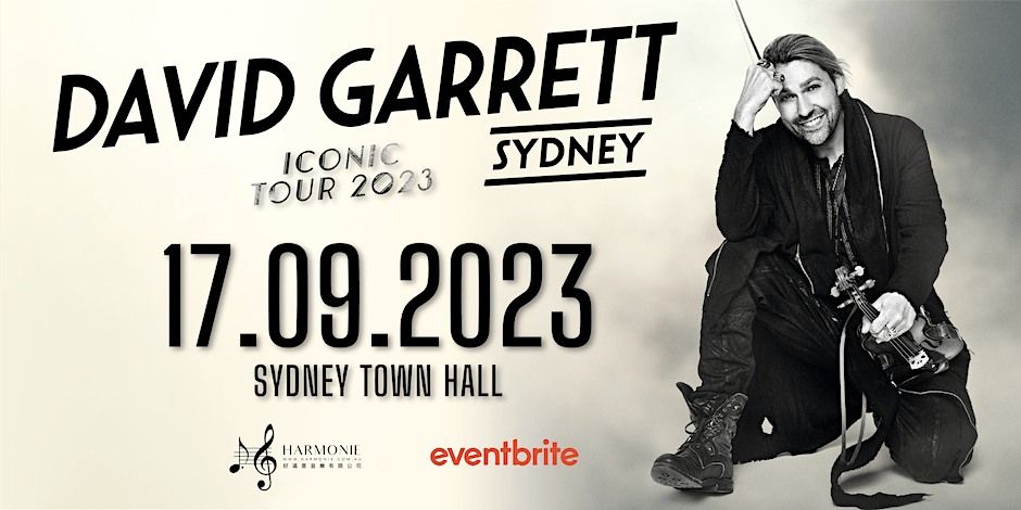 David Garrett Iconic Tour 2023 - Sydney