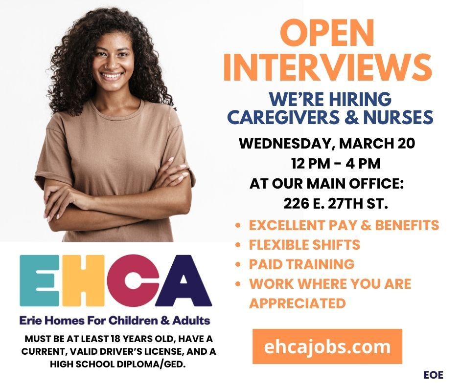 Ehca Main EHCA Open Interviews at 226 E 27th St, Erie, PA, United States ...