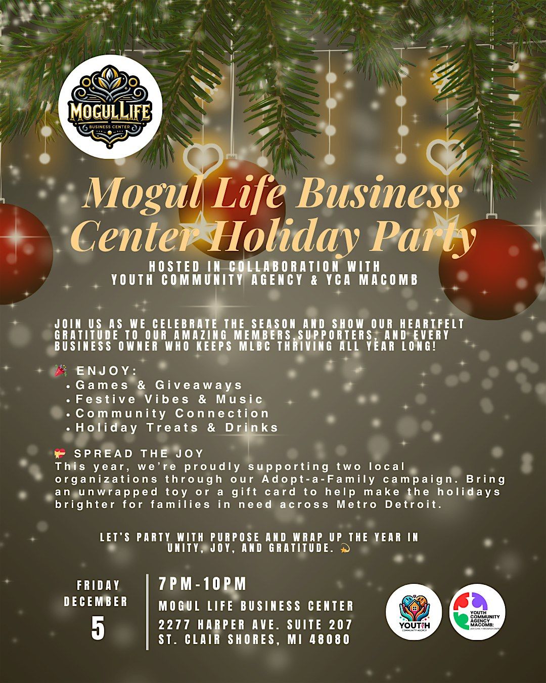 Mogul Life Business Center Holiday Party