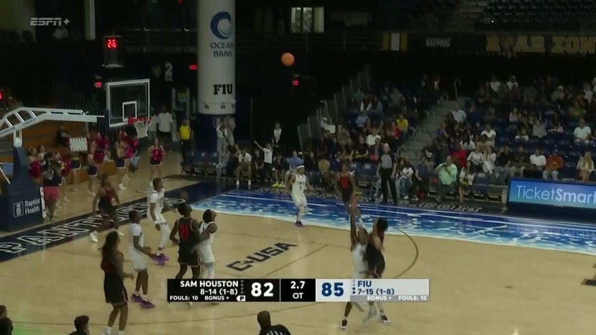 Sam Houston Bearkats at Florida International Panthers Womens Basketball