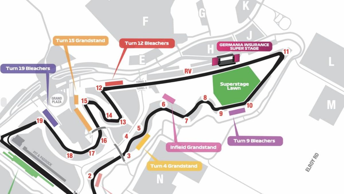 Parking MotoGP of the Americas - Saturday
