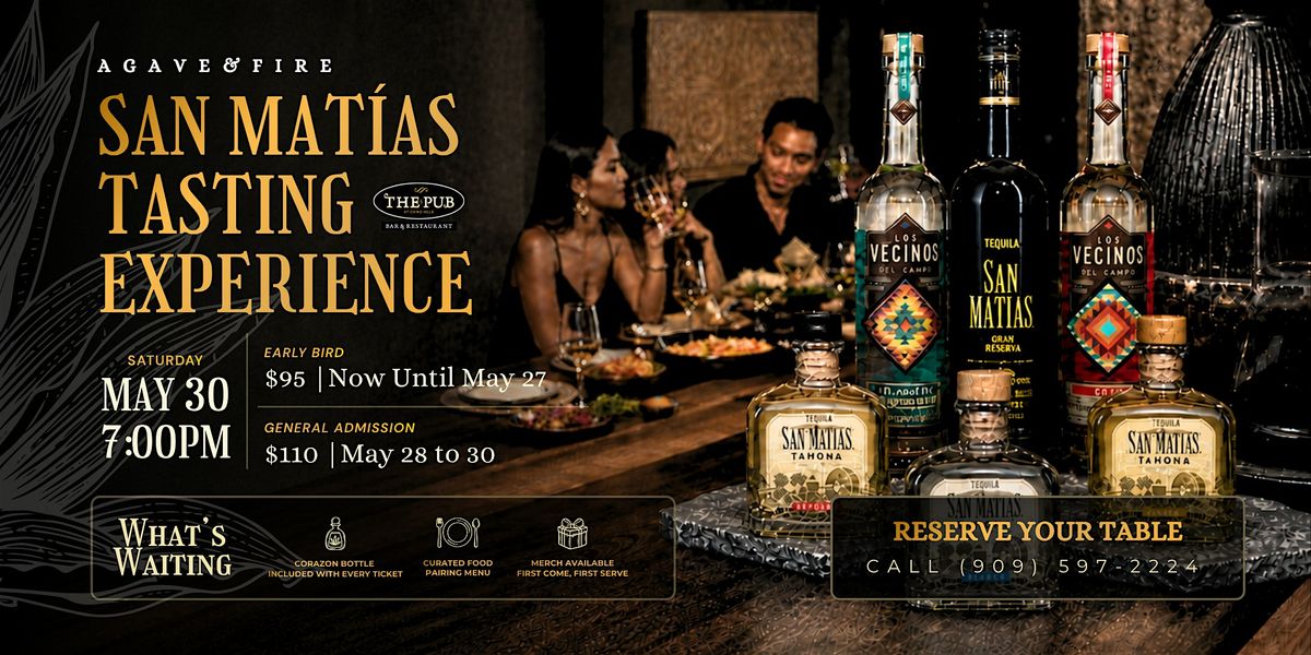 Agave & Fire: San Mat\u00edas Tasting Experience