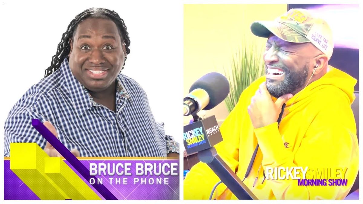 Rickey Smiley with Bruce Bruce