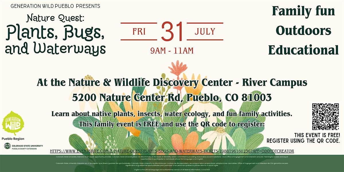 Nature Quest: Plants, Bugs, and Waterways