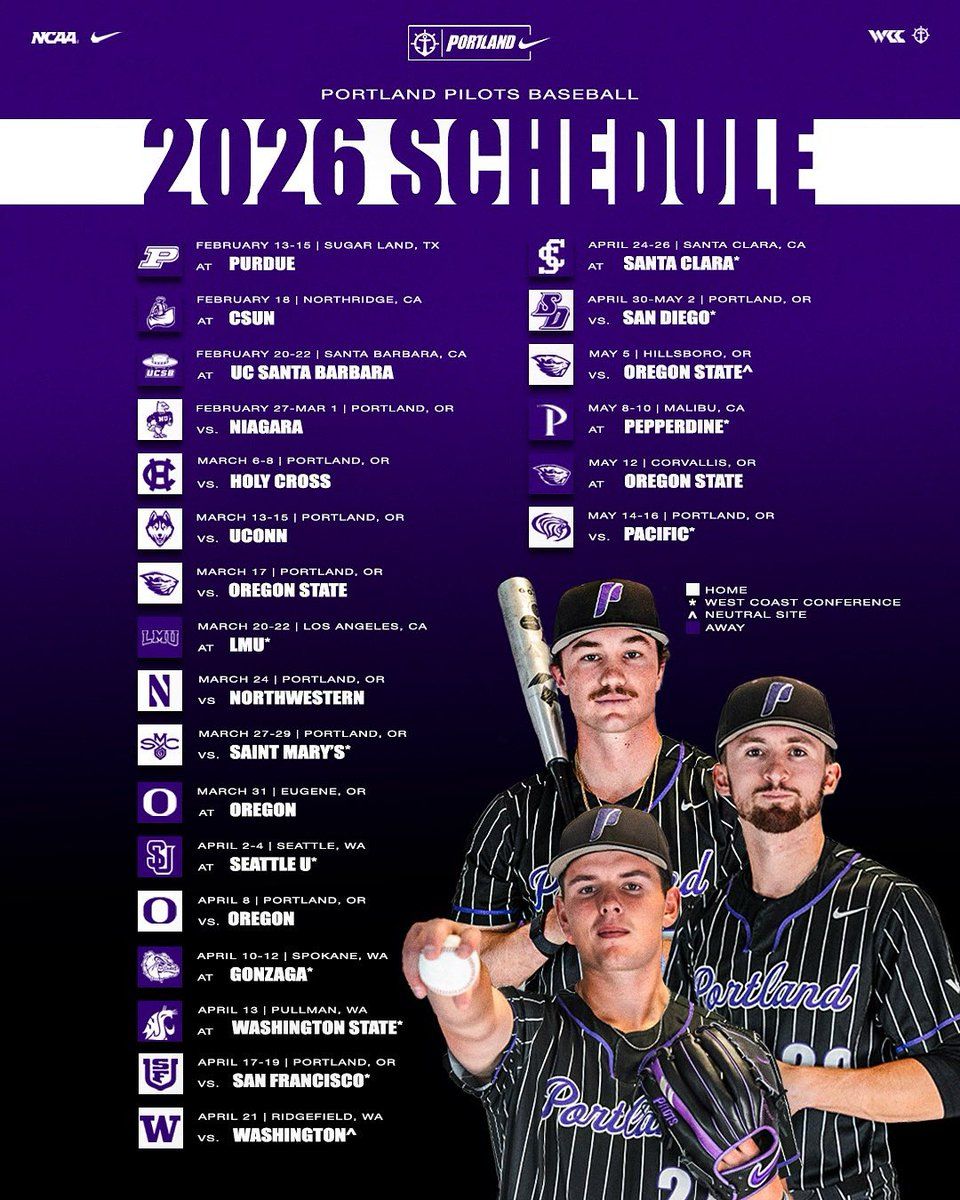 Portland Pilots Baseball vs. San Francisco Dons