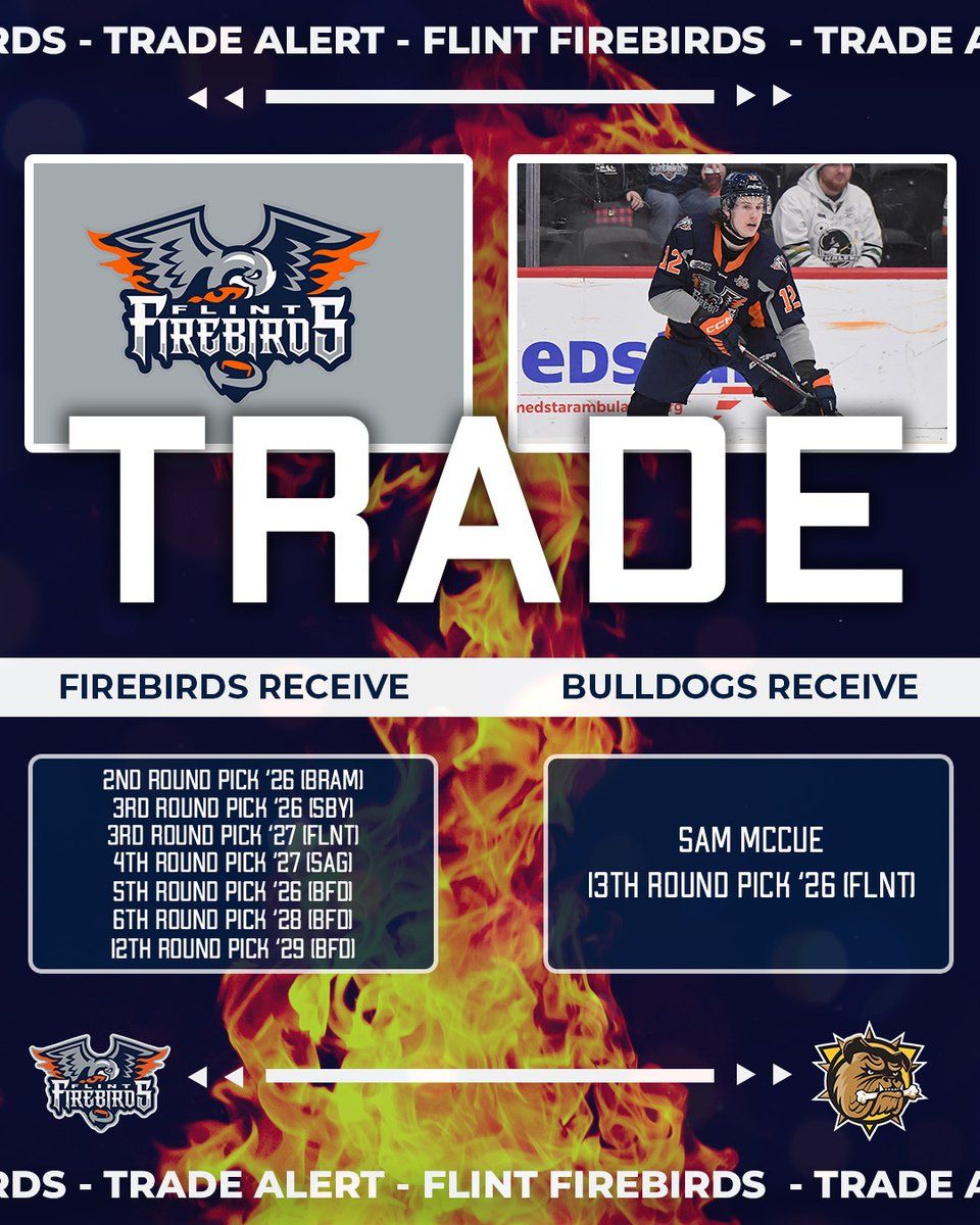 Brantford Bulldogs at Flint Firebirds at Dort Financial Center