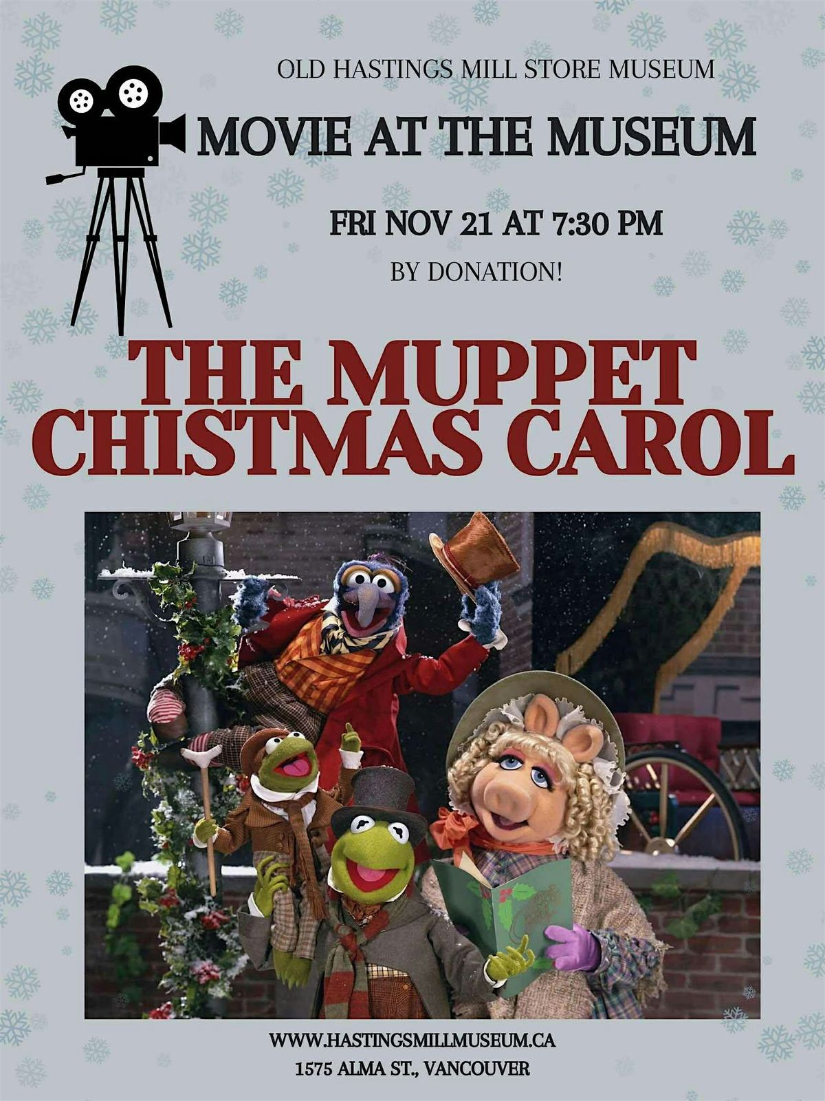 Christmas Movie Night at the Mill