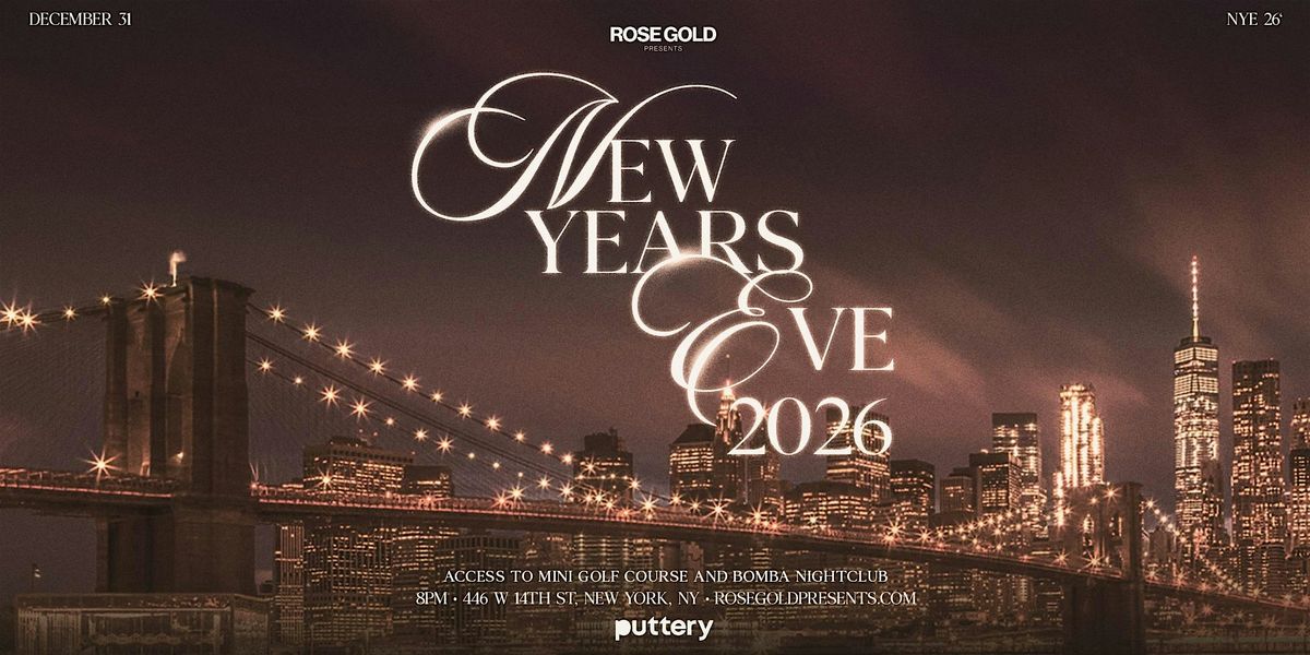 New Year's Eve at Bomba + Puttery